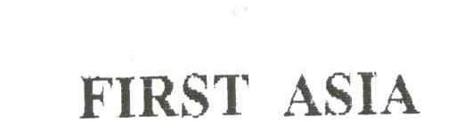 FIRST ASIA