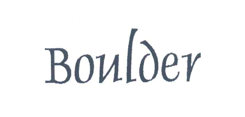 BOULDER