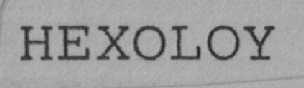 HEXOLOY