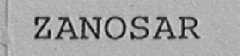 ZANOSAR