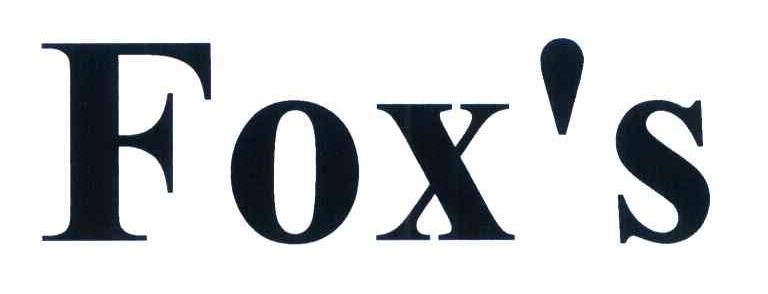 FOX&rsquo;S