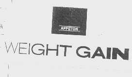 APPETON WEIGHT GAIN