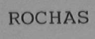 ROCHAS