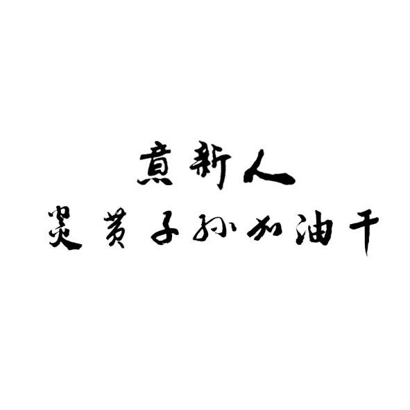 意新人 炎黄子孙加油干