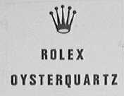 ROLEX OYSTERQUARTZ