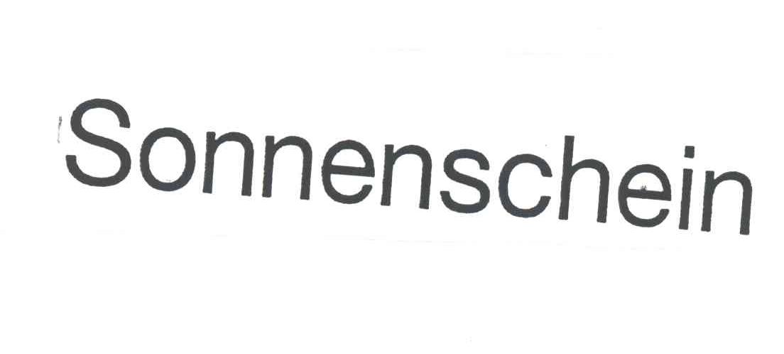 SONNENSCHEIN