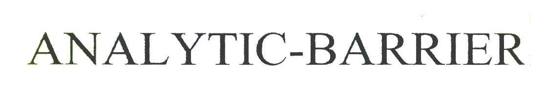 ANALYTIC-BARRIER