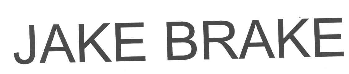 JAKE BRAKE