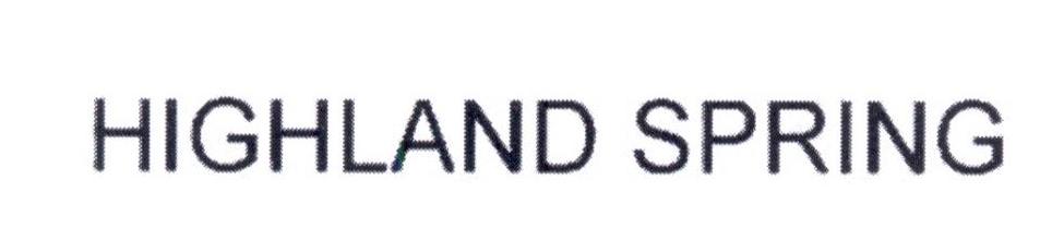 HIGHLAND SPRING