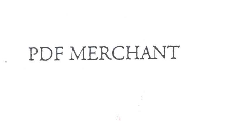 PDF MERCHANT