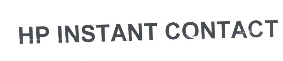 HP INSTANT CONTACT