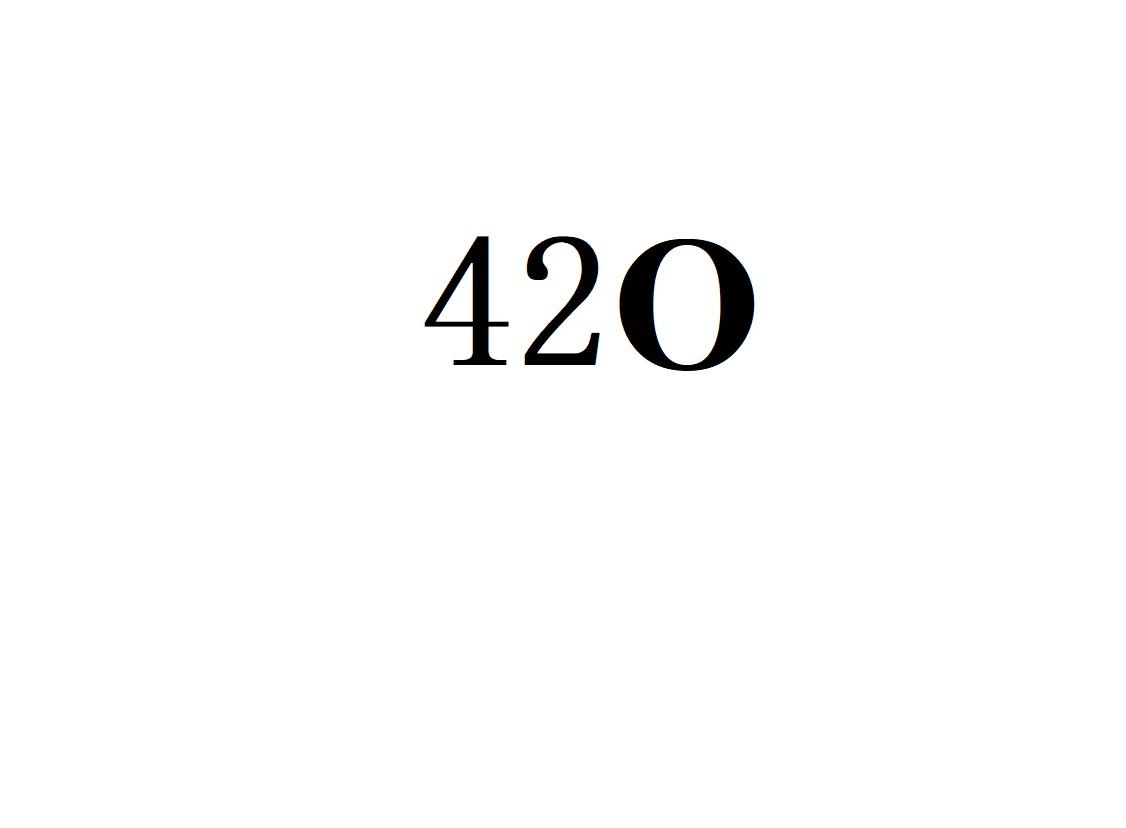 42 O