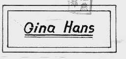GINA HANS