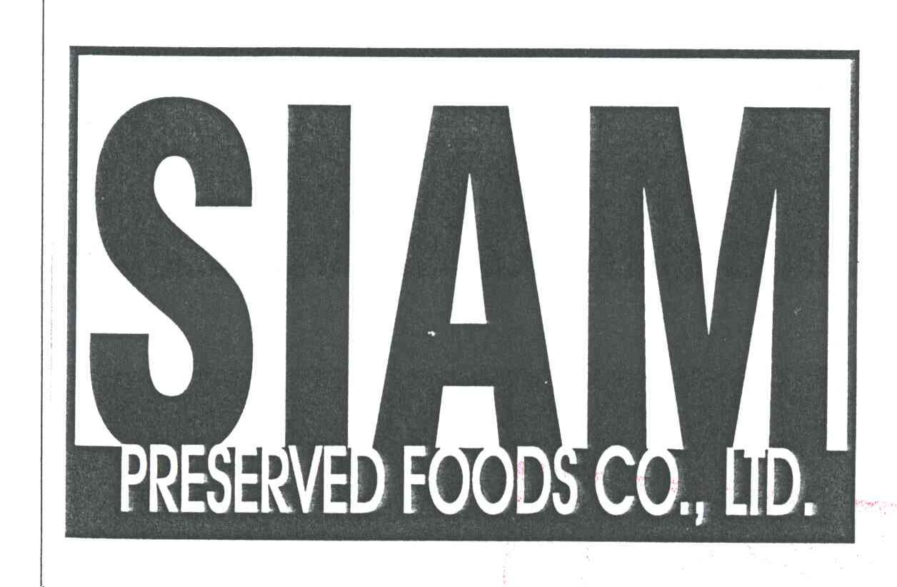 SIAM PRESERVED FOODS CO.，LIC.