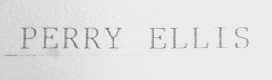 PERRY ELLIS