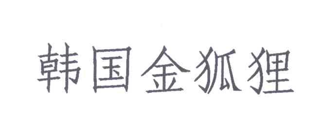 韩国金狐狸