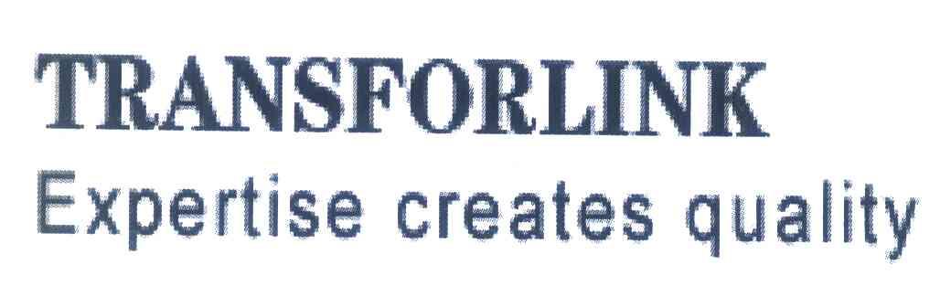 TRANSFORLINK EXPERTISE CREATES QUALITY