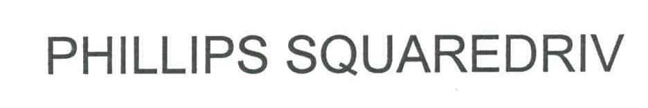 PHILLIPS SQUAREDRIV