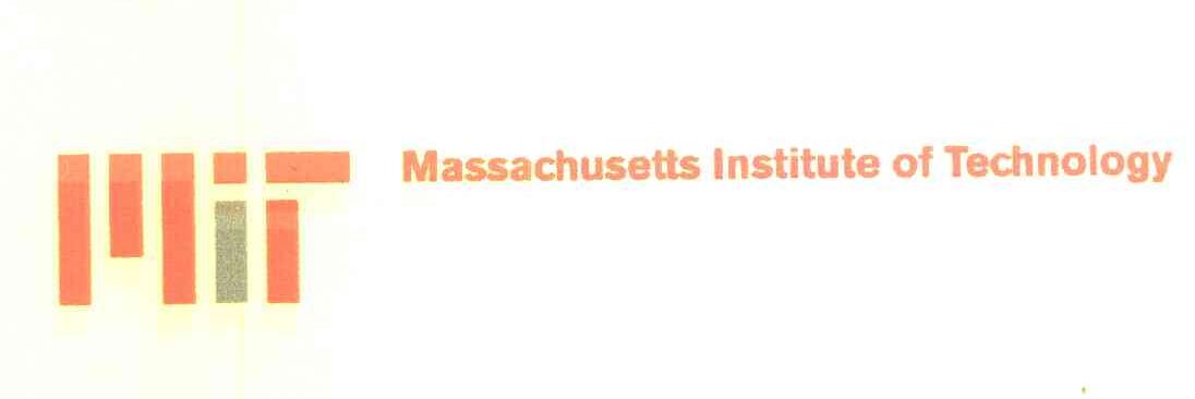 MASSACHUSETTS INSTITUTE OF TECHNOLOGY MIT