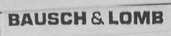 BAUSCH & LOMB