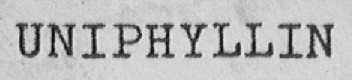 UNIPHYLLIN