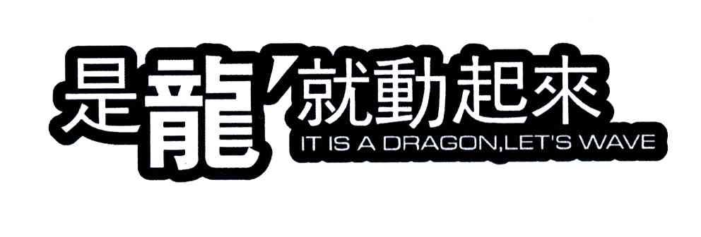 是龙就动起来;IT IS A DRAGON.LET＇S WAVE