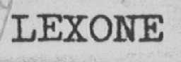 LEXONE