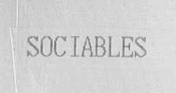 SOCIABLES