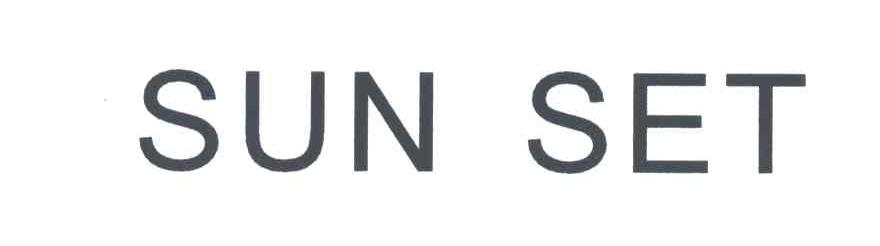 SUN SET