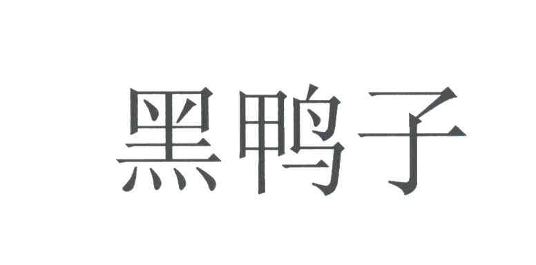 黑鸭子