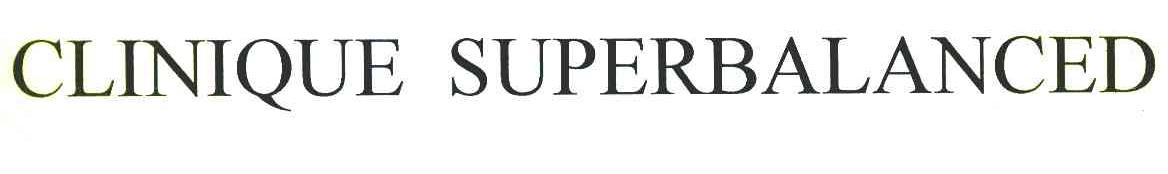 CLINIQUE SUPERBALANCED