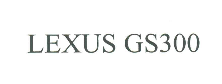 LEXUS GS300