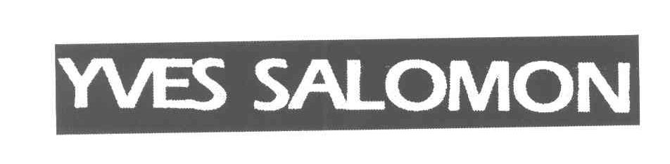 YVES SALOMON