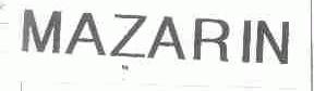 MAZARIN