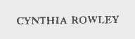 CYNTHIA ROWLEY
