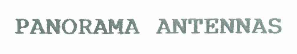 PANORAMA ANTENNAS