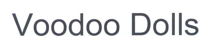 VOODOO DOLLS