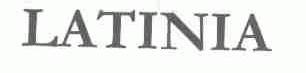 LATINIA