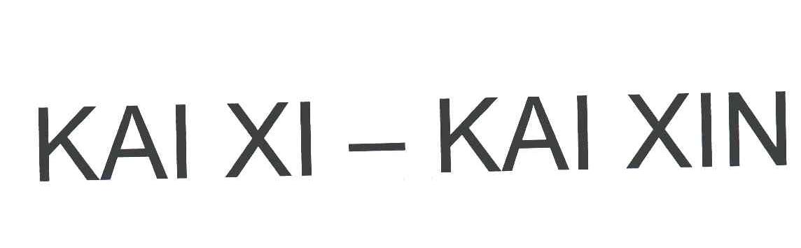 KAIXI KAIXIN