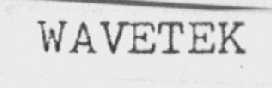 WAVETEK