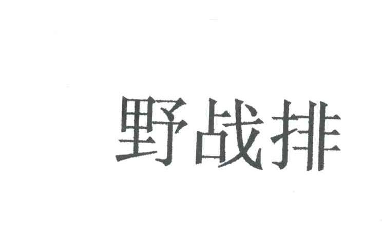 野战排
