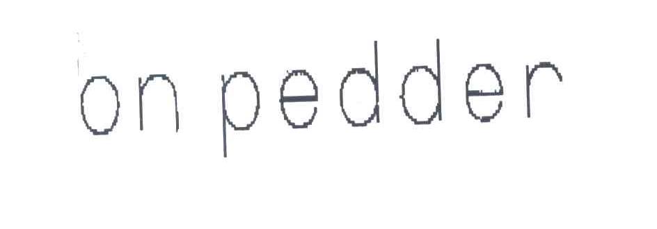 ON PEDDER