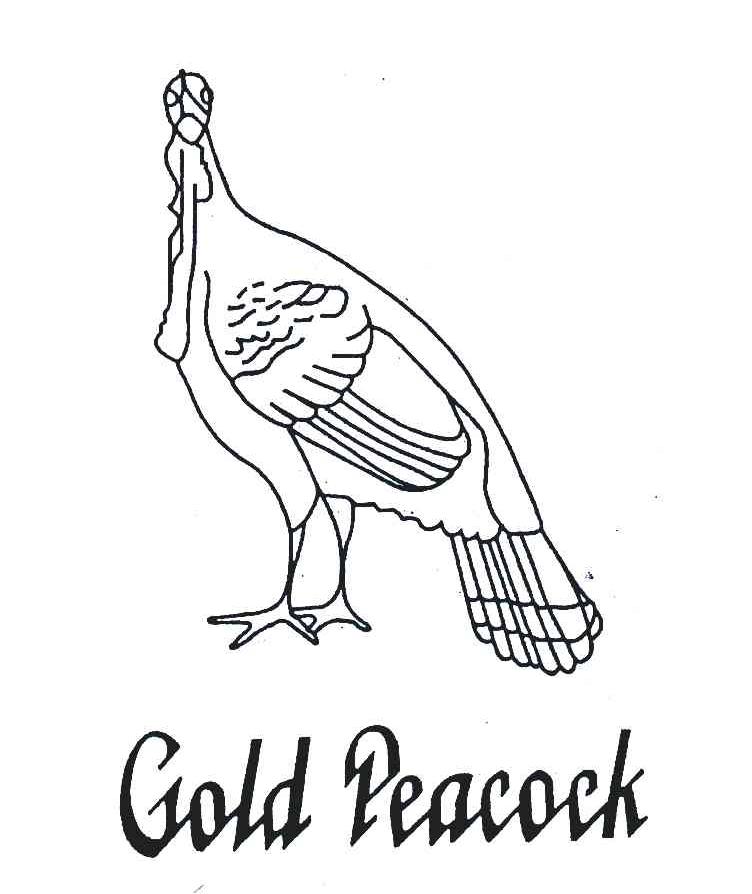 GOLD PEACOCK
