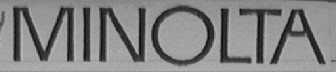 MINOLTA
