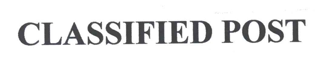 CLASSIFIED POST