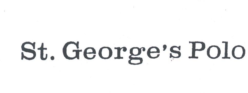 ST GEORGE'S POLO