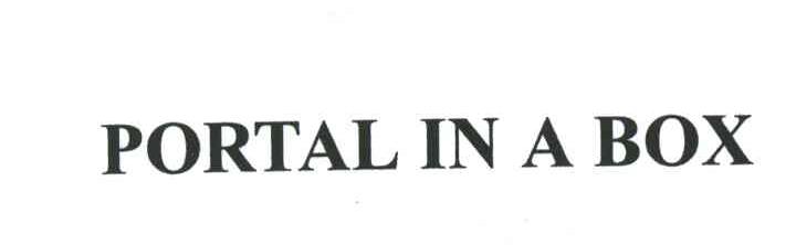 PORTALIN A BOX