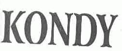 KONDY