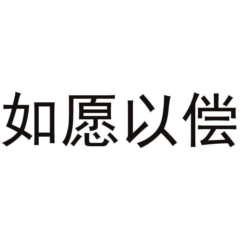 如愿以偿