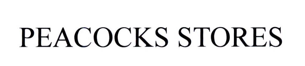 PEACOCKS STORES
